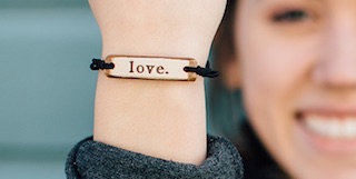 Love bracelet MudLOVE